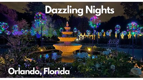 Dazzling nights orlando - ORLANDO, Fla. - With the holiday season underway, Orlando's Leu Gardens is preparing to usher in its annual winter wonderland in November. Dazzling Nights will transform the garden into a three ...